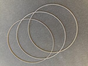 laser cut Teflon O-ring thin wall large diameter Sacramento