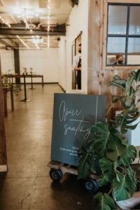 wedding signage laser Sacramento